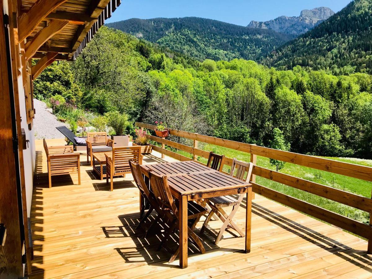 Chalet Eterlou Megevette Bagian luar foto