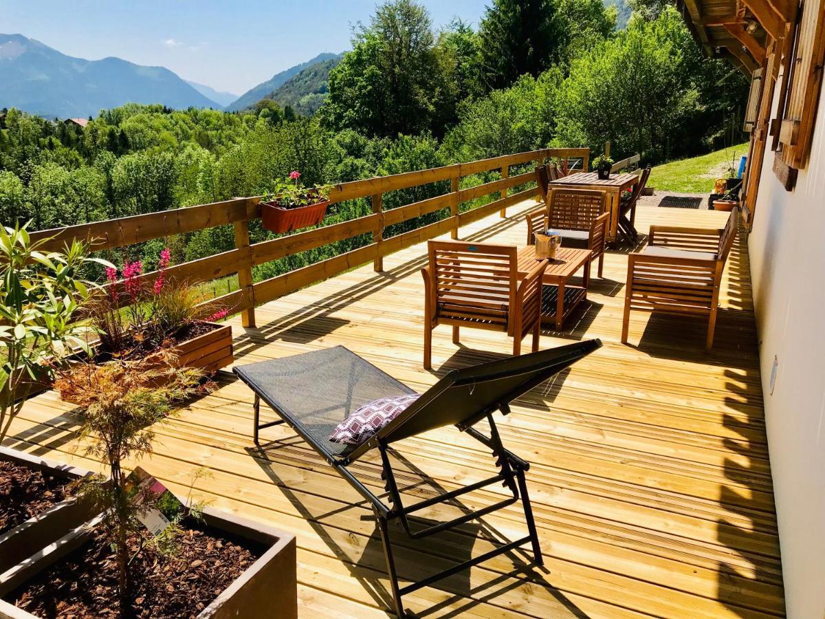 Chalet Eterlou Megevette Bagian luar foto